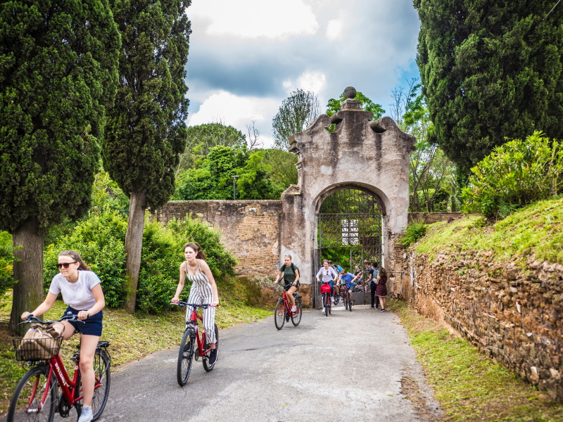 Passeggiate in bicicletta a Roma